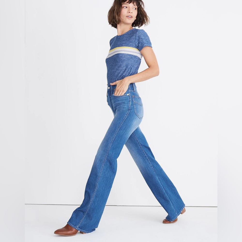 Madewell 11” High Rise Flare 25